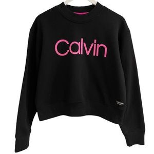 Sweatshirt by Calvin Klein Performance , Crew neck , Logo on the front